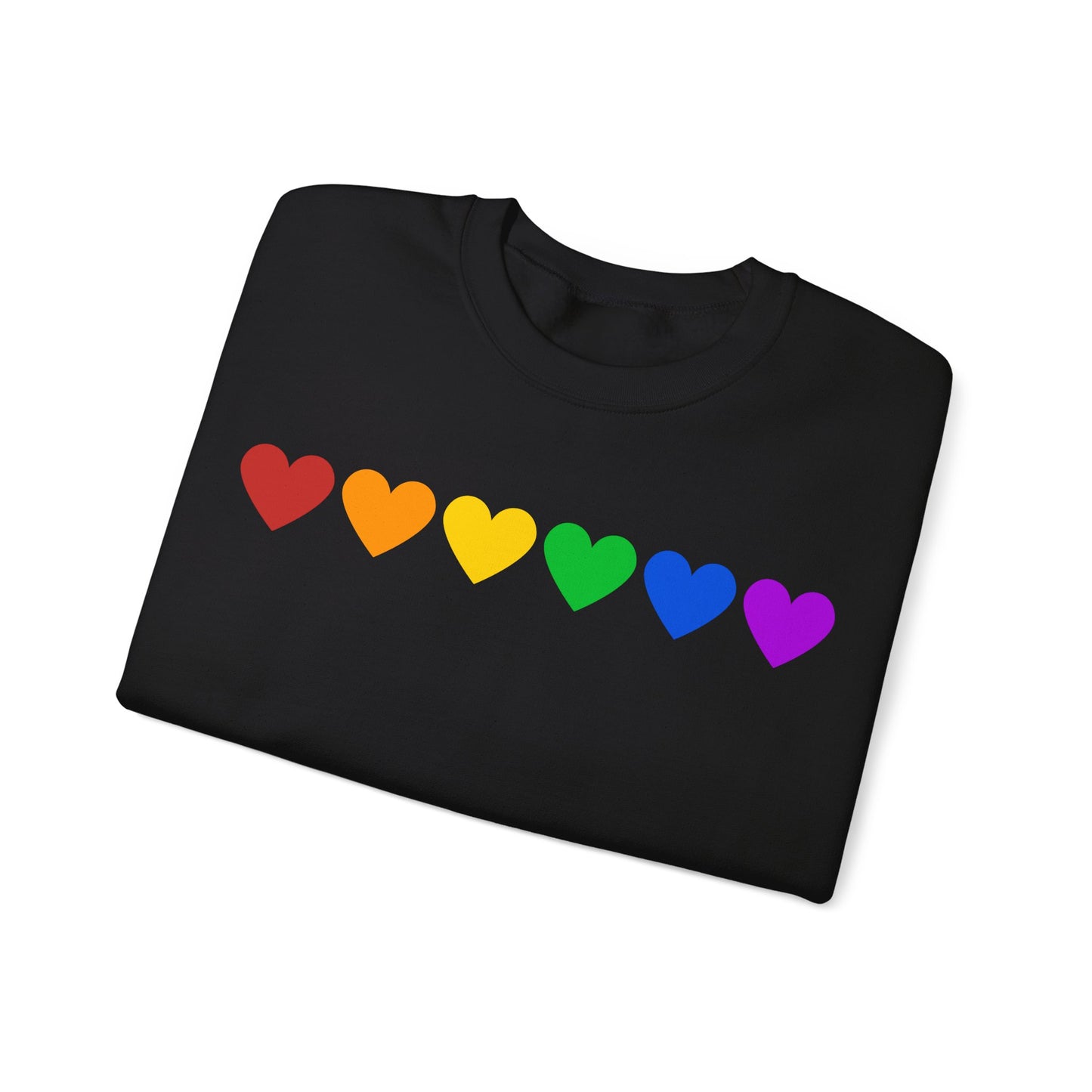 LOVE WINS Sweatshirt Gay Pride Rainbow Herzen Liebe Valentinstag