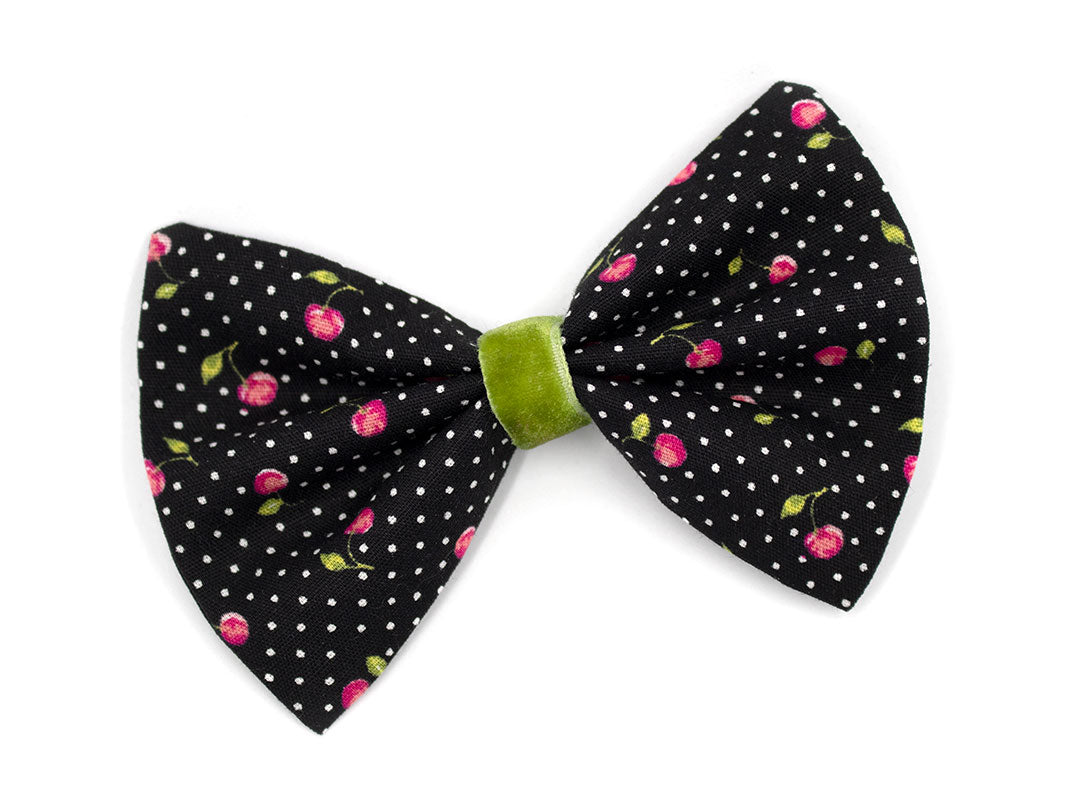 Haarschleife Haarclip KIRSCHEN Cherry - 5 Farben