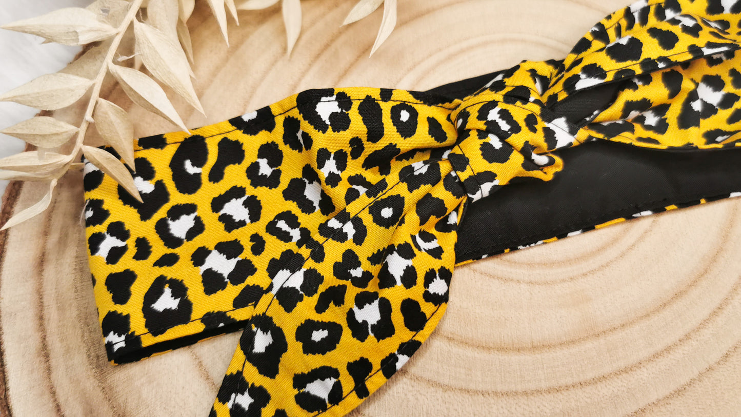 Bandana Haarband mit Leomuster - 5 Farben