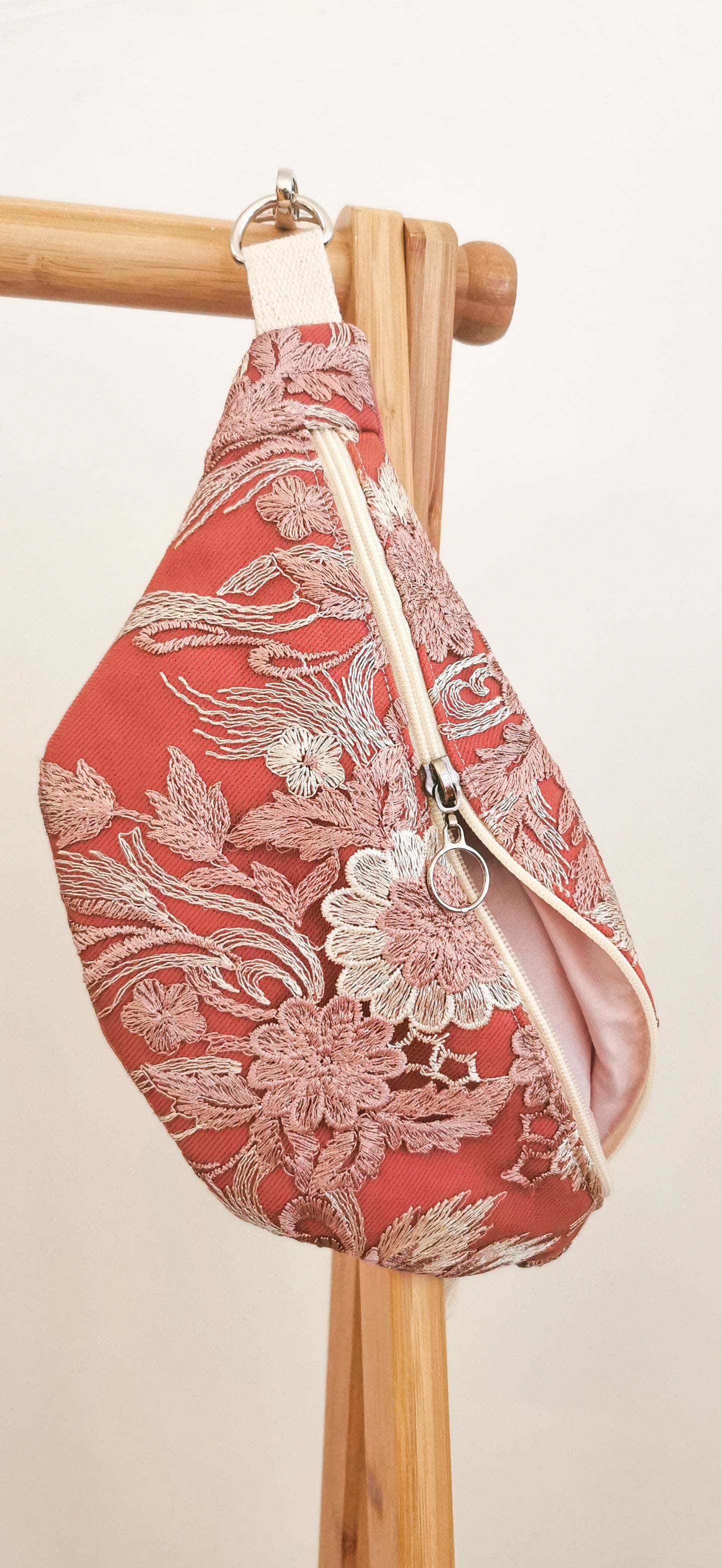 Junggesellinnenabschied Hipbag Bauchtasche Cross Body Bag Boho Braut Spitze