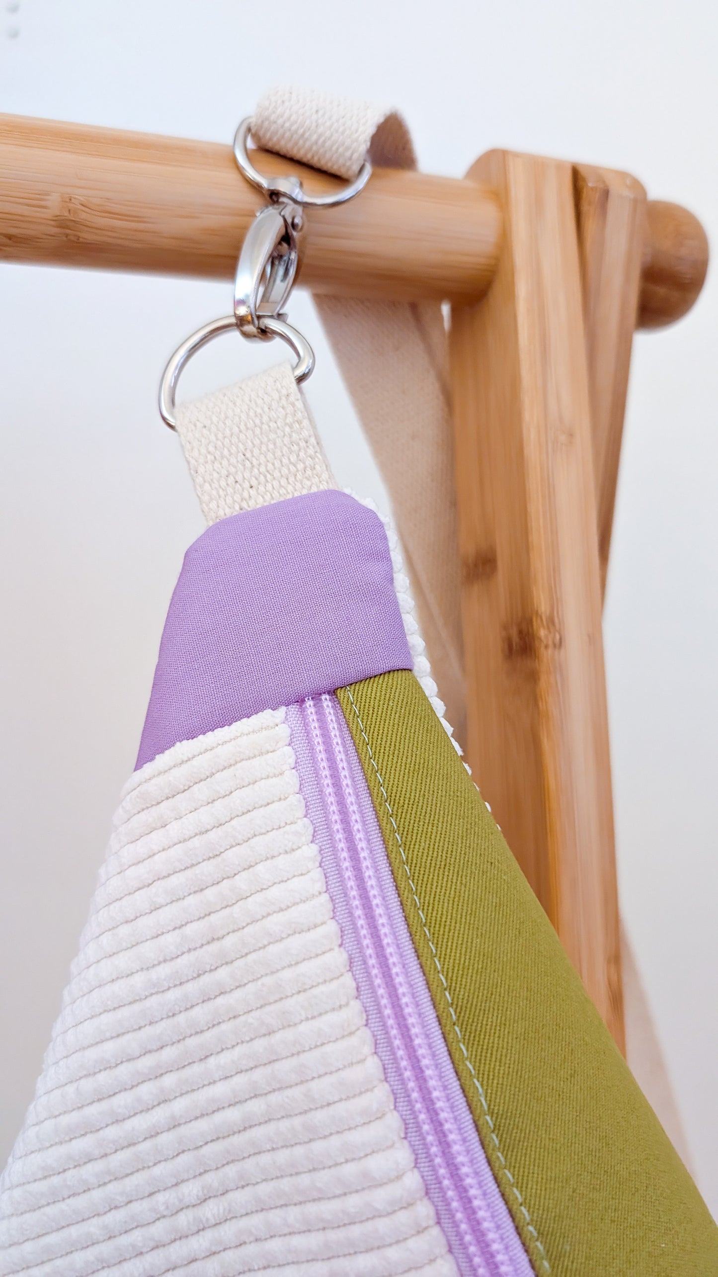 Colourblocking Hipbag Bauchtasche Cross Body Bag Pastell