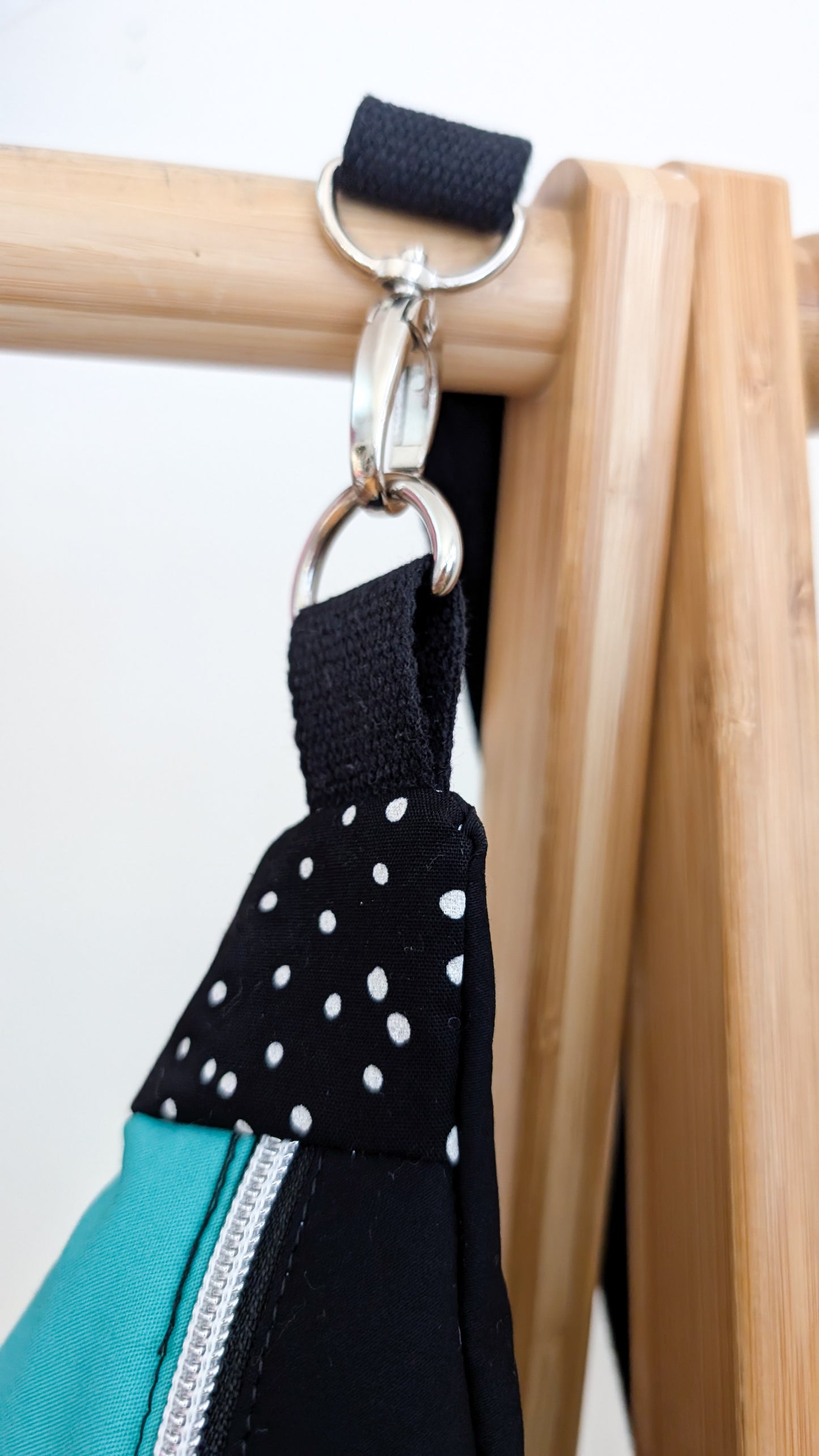 Bunte 80s Colorblocking Hipbag Bauchtasche Butterfly Bag #1