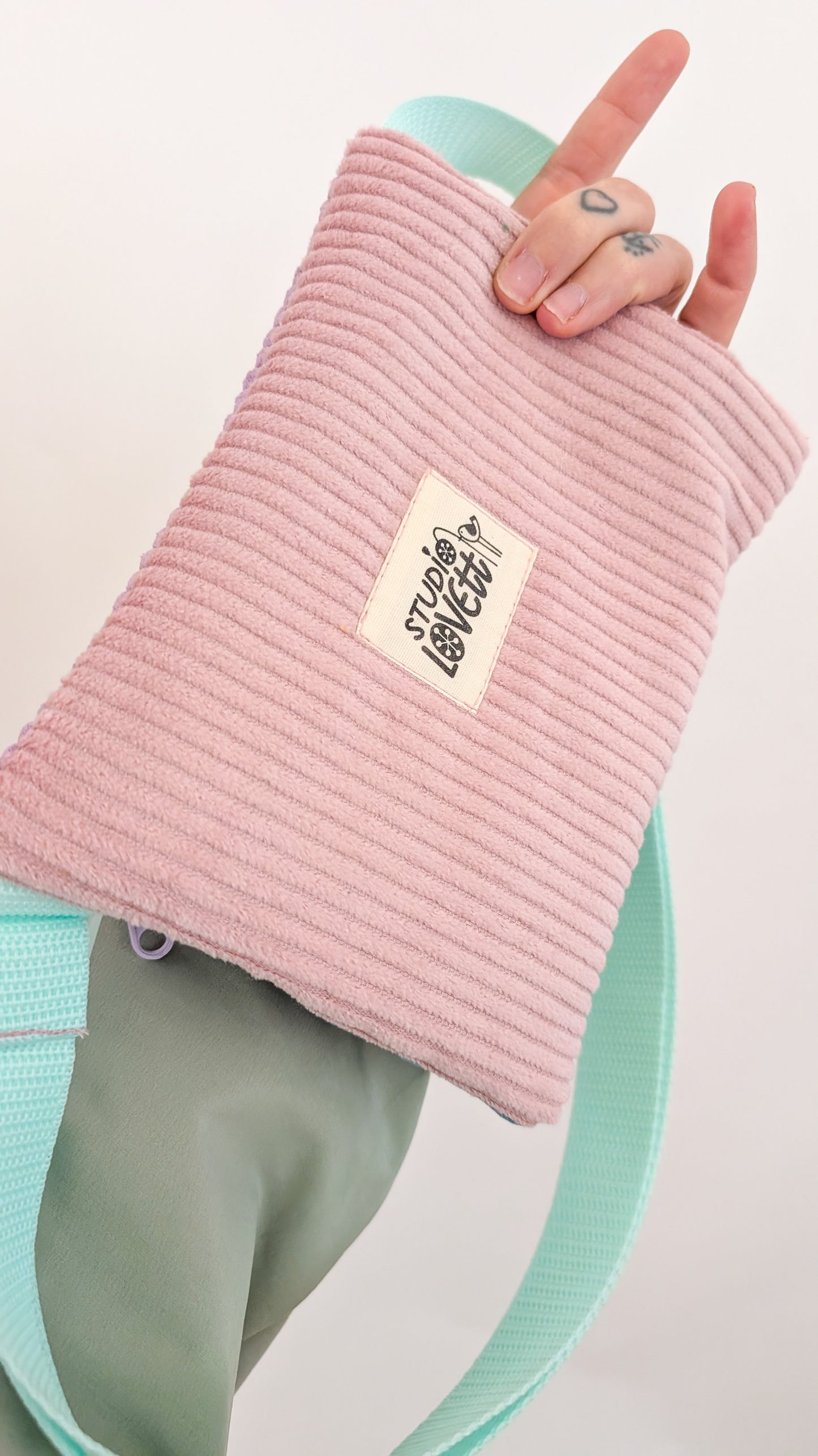 Kiddie Bag - Cord Colorblock Kids Bauchtasche für Mama und Kind - 4 Styles