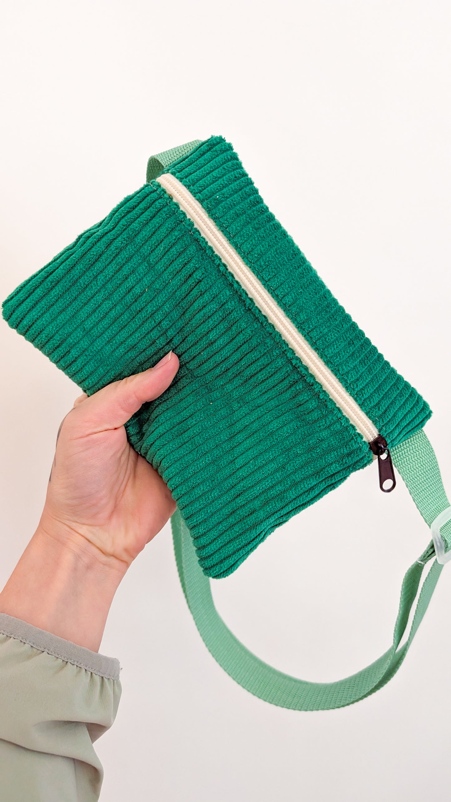 Kiddie Bag - Cord Colorblock Kids Bauchtasche für Mama und Kind - 4 Styles