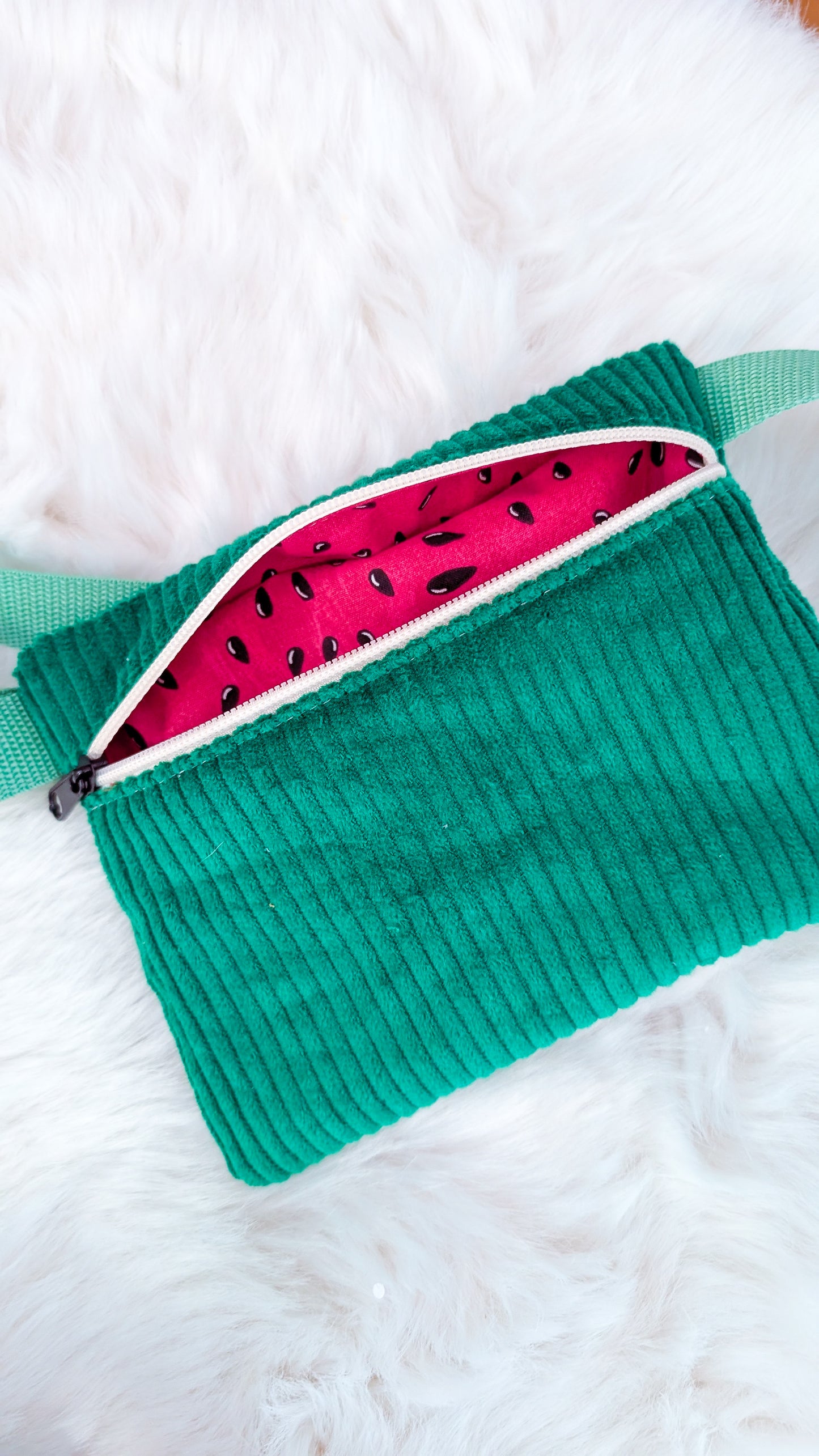 Kiddie Bag - Cord Colorblock Kids Bauchtasche für Mama und Kind - 4 Styles