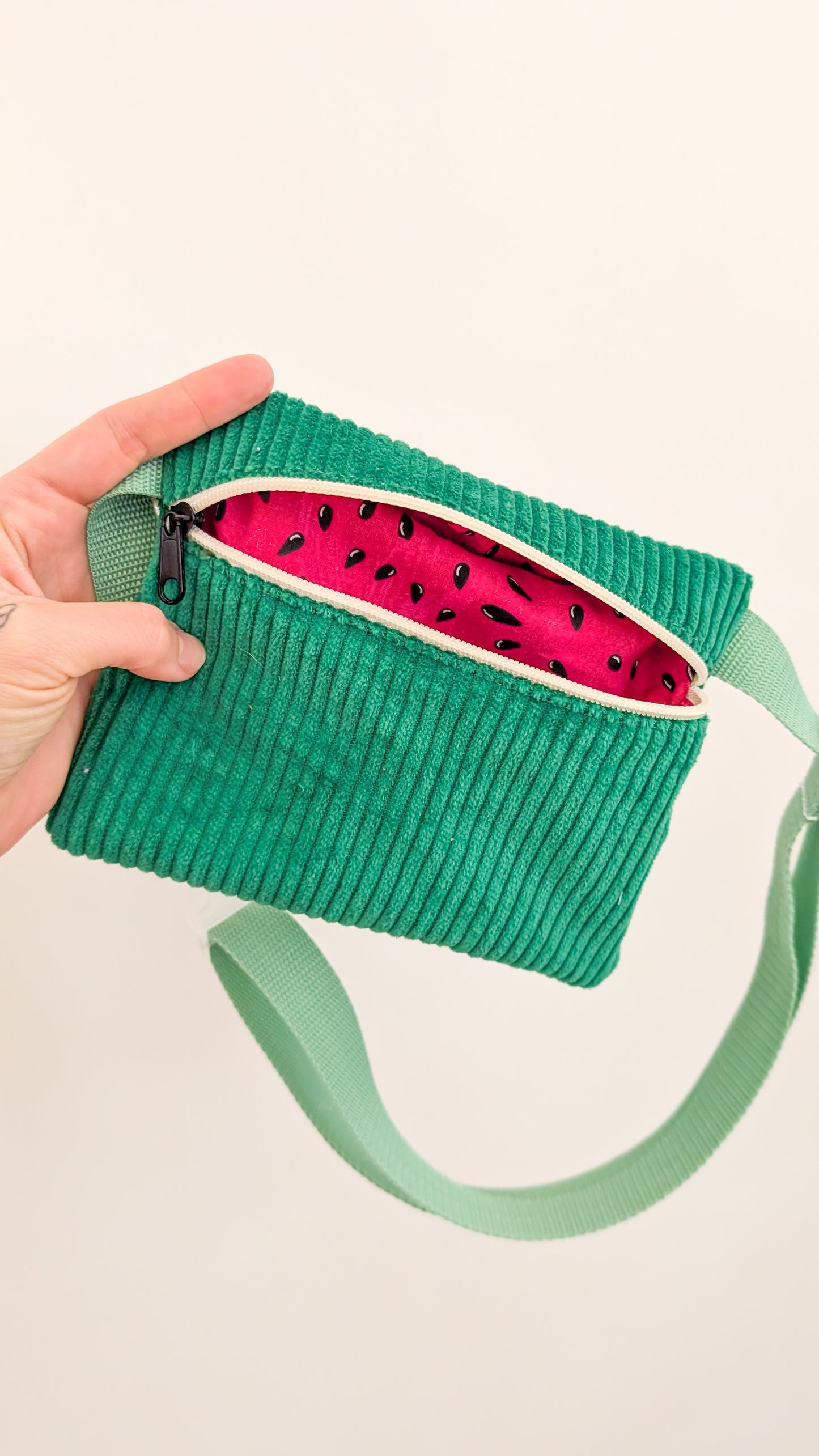 Kiddie Bag - Cord Colorblock Kids Bauchtasche für Mama und Kind - 4 Styles