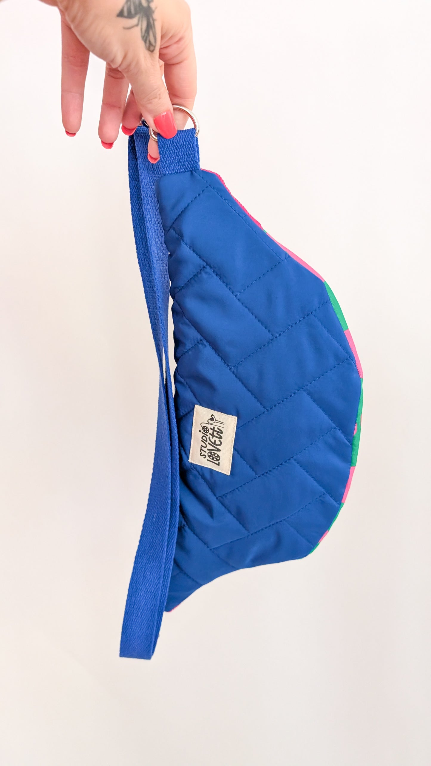 Knallbunte Bauchtasche Leopard Pink/Orange/Grün/Blau – Festival Hip Bag Dopamine Dressing