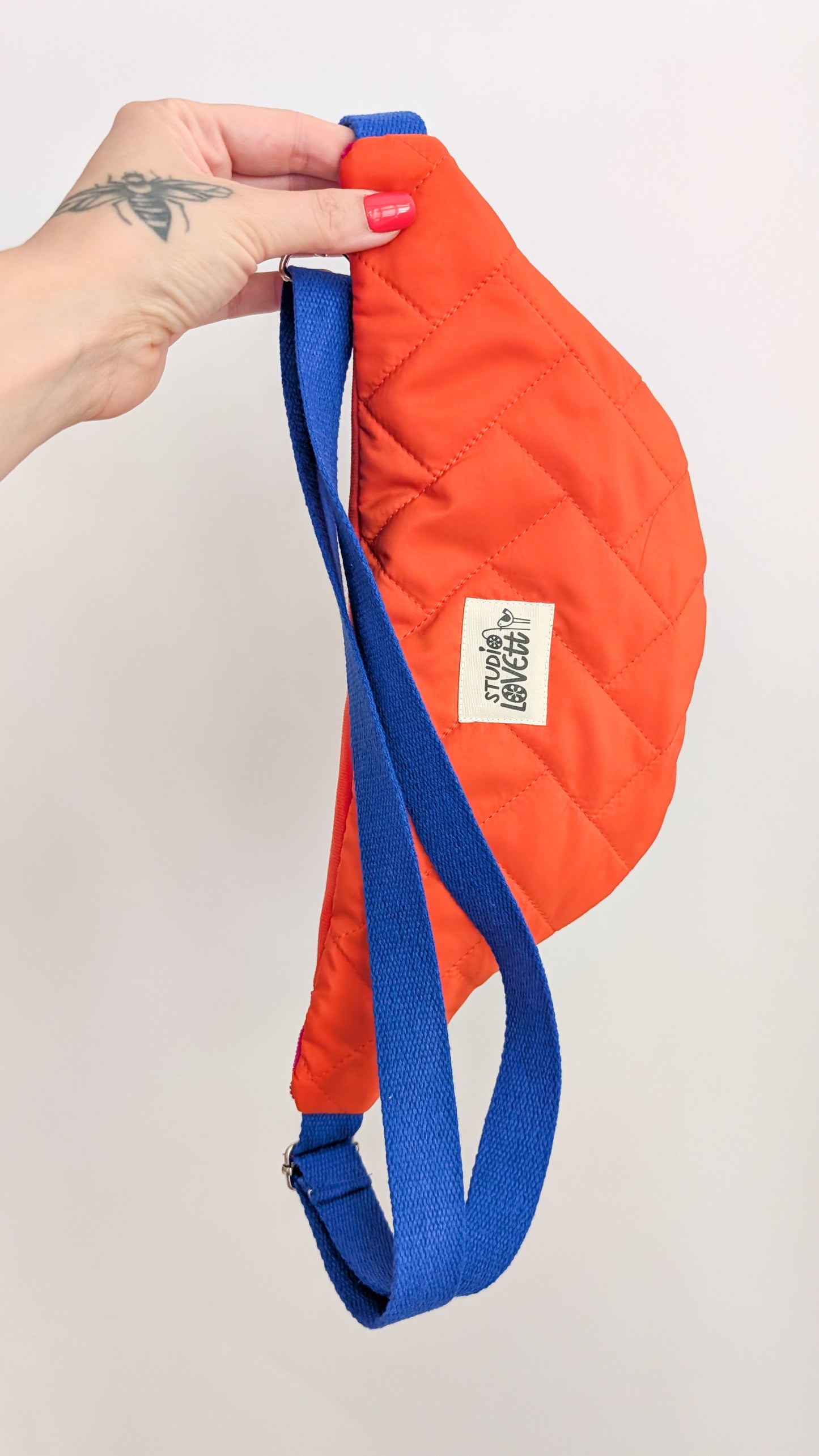 Knallbunte Bauchtasche Leopard Pink/Orange/Grün/Blau – Festival Hip Bag Dopamine Dressing