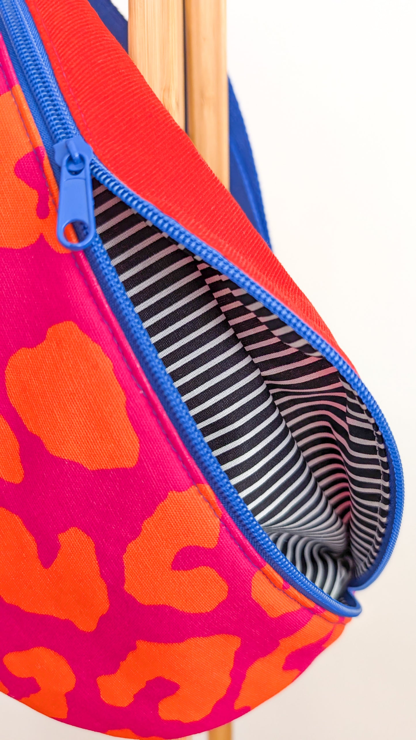Knallbunte Bauchtasche Leopard Pink/Orange/Grün/Blau – Festival Hip Bag Dopamine Dressing