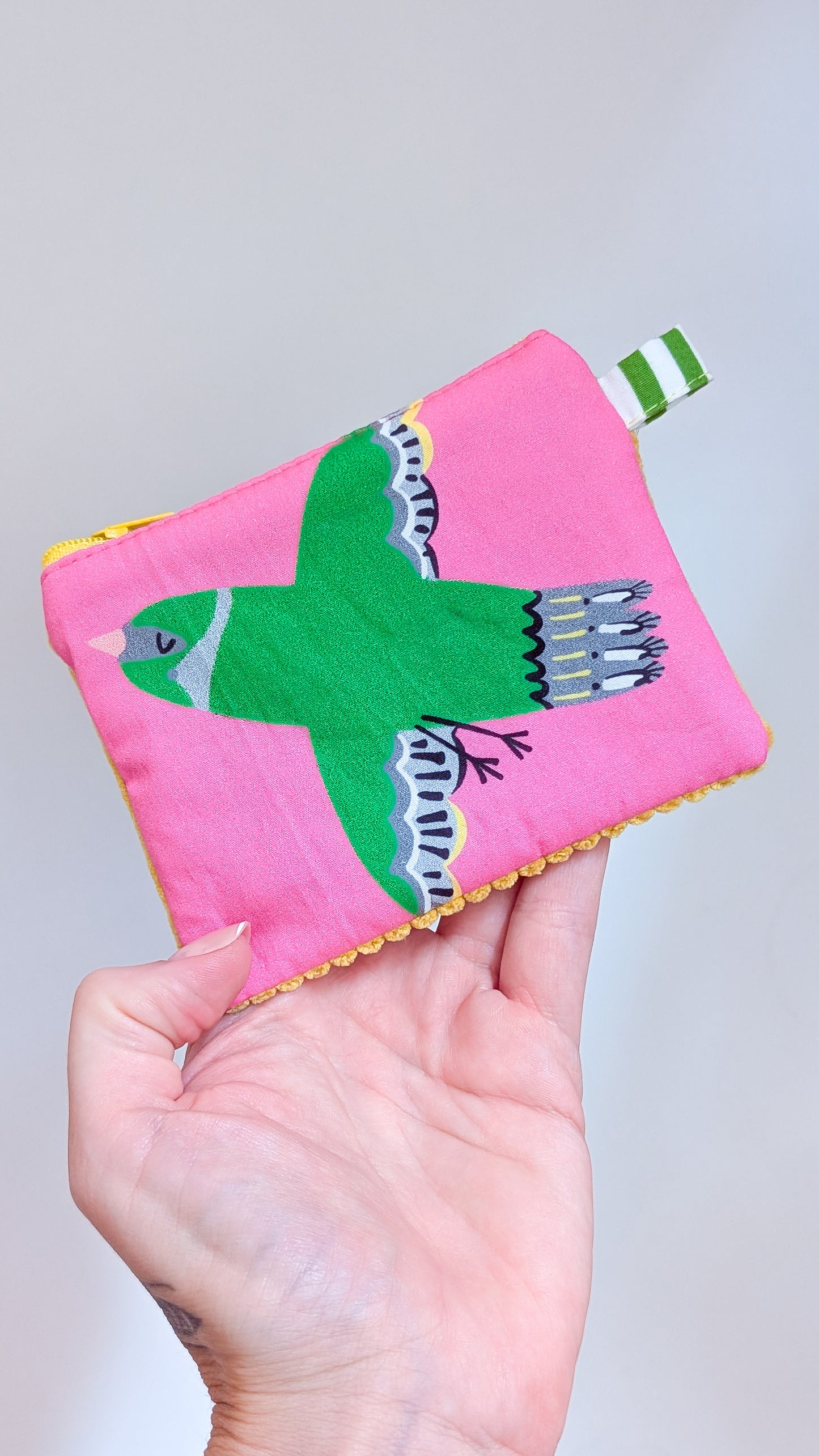 Bunte Colorblock Geldbörse Geldbeutel BIRDS