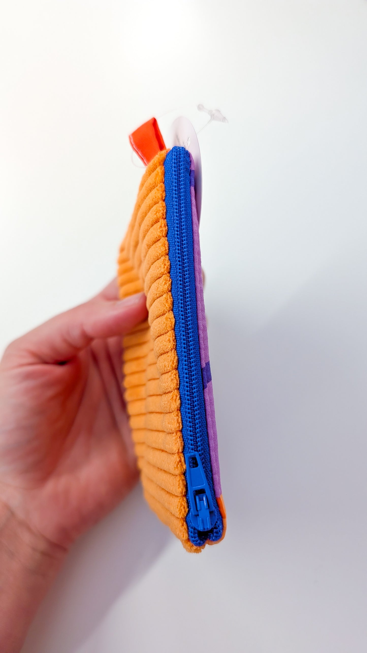 Bunte Cord Colorblock Geldbörse Geldbeutel TULIPS