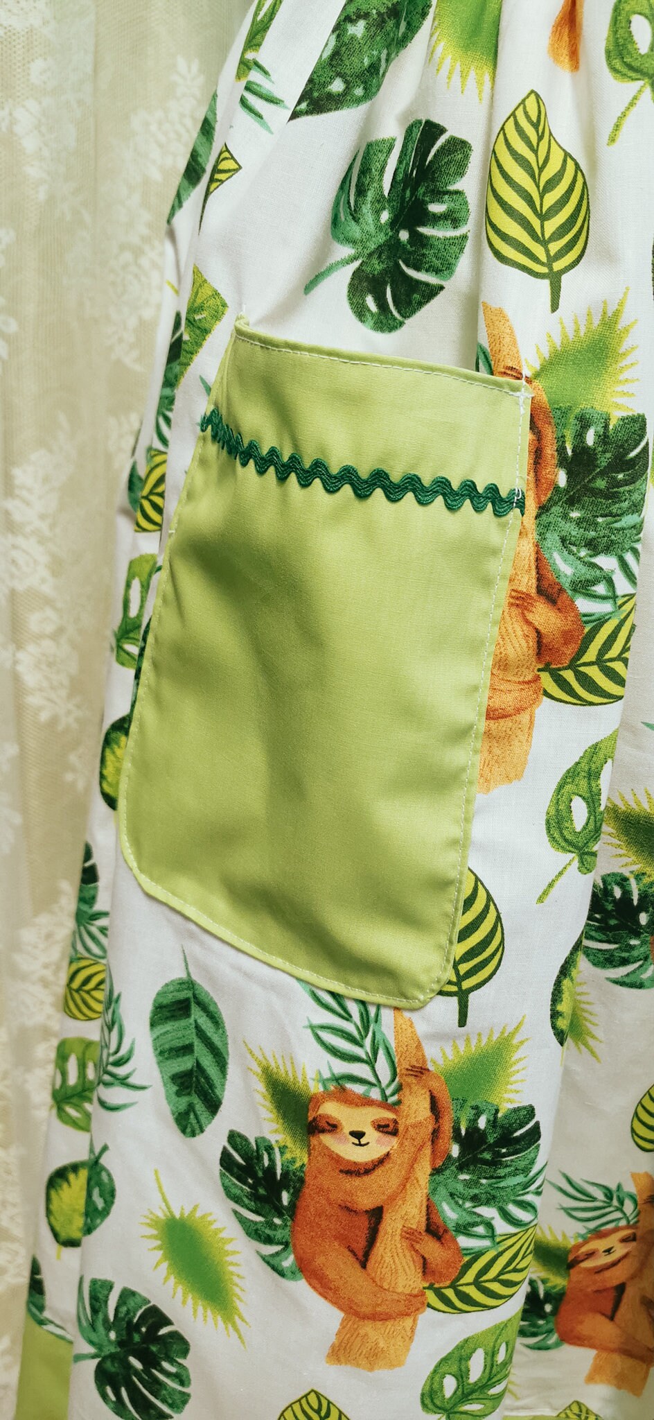 MAISIE_15 50s Swing Kleid FAULTIER Grün mit Taschen | 2XL