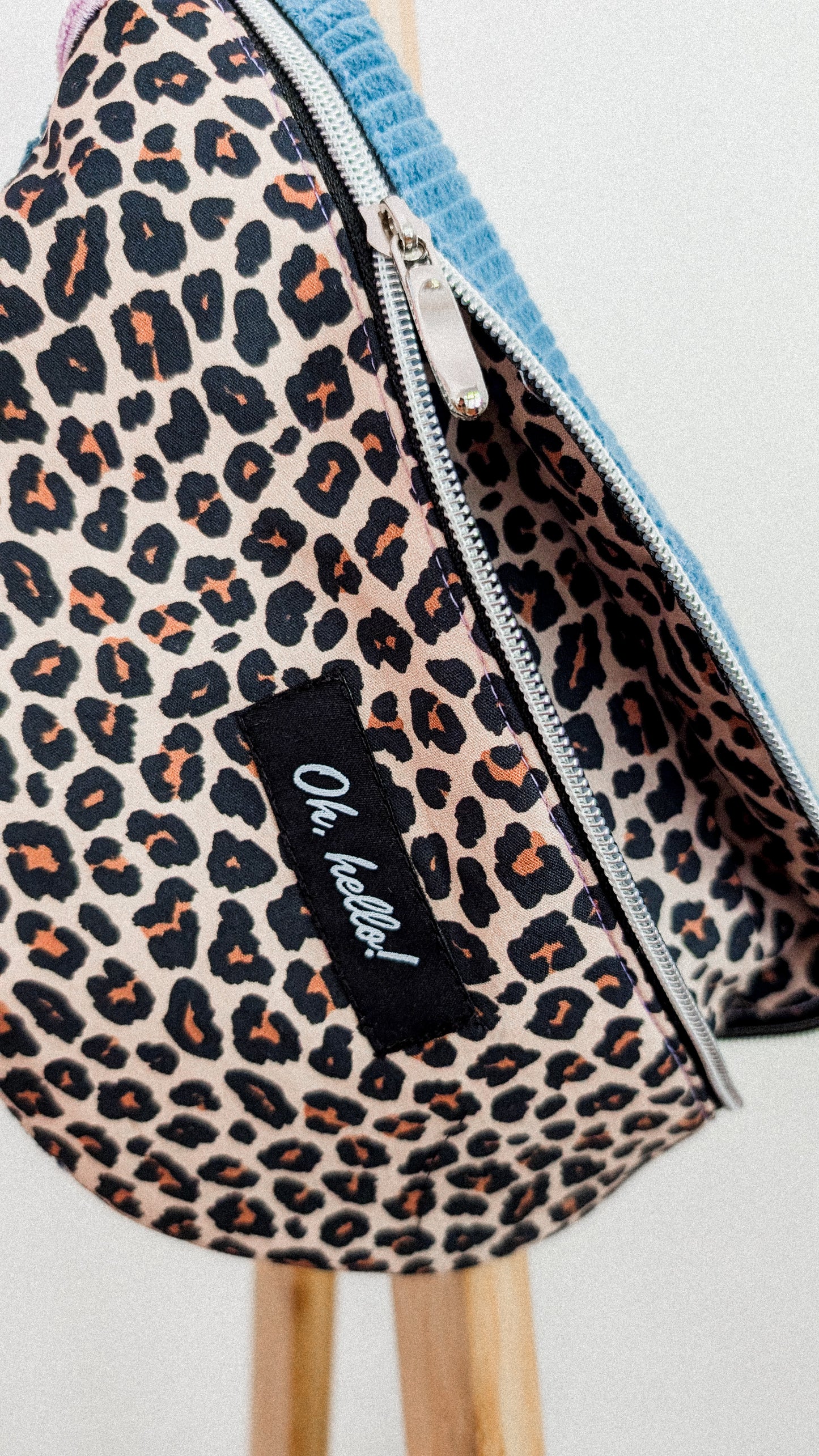 Pastell Colourblock Cord Bauchtasche Hipbag Umhängetasche LEO