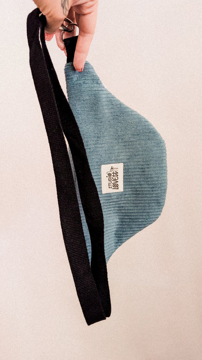 Pastell Colourblock Cord Bauchtasche Hipbag Umhängetasche LEO