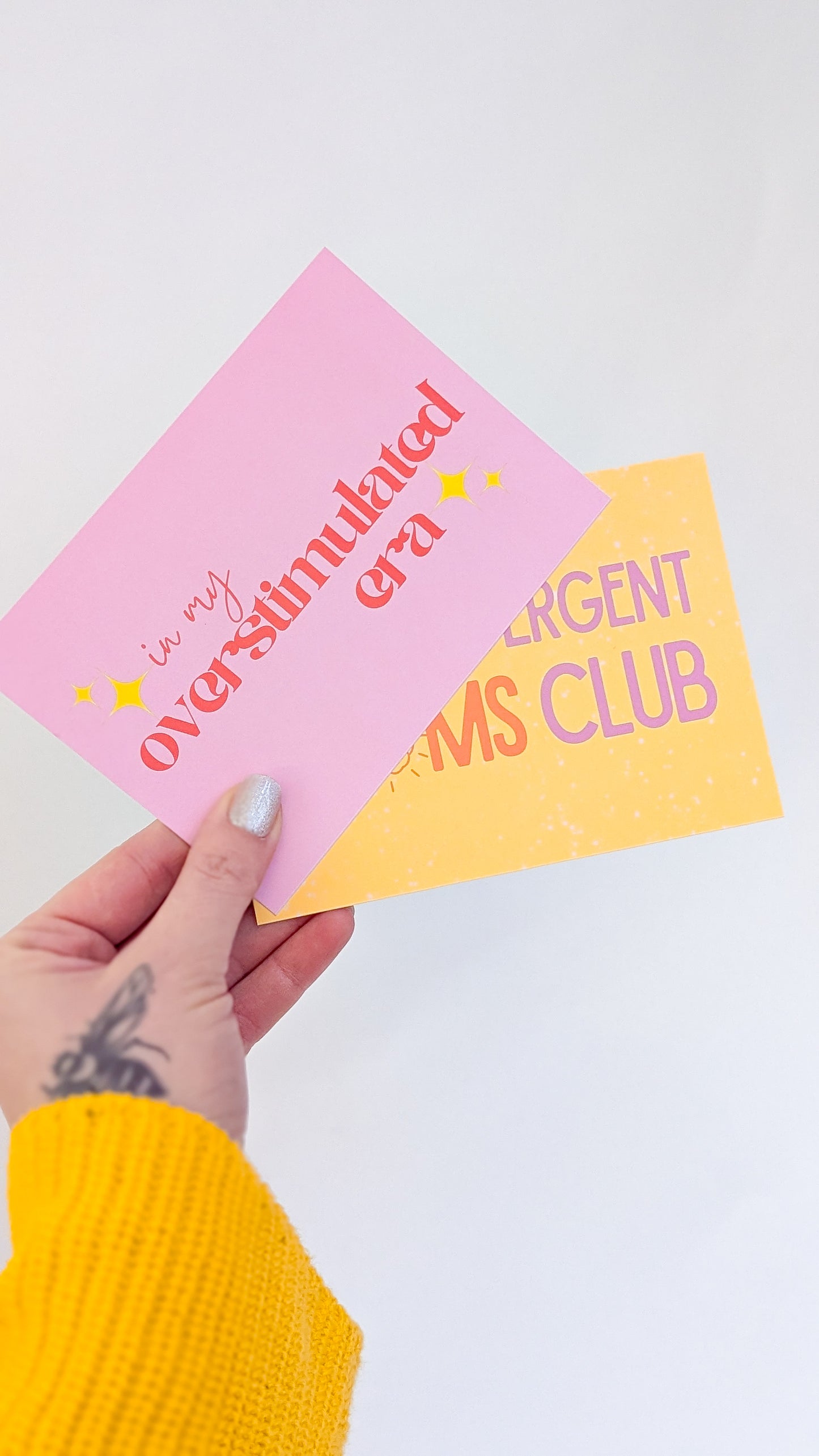 Postkarte "NEURODIVERGENT MOM"