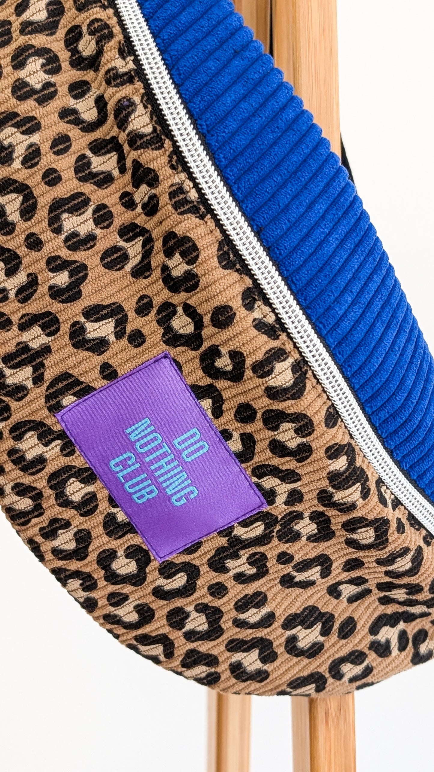 Cord Colourblock Cord Bauchtasche Hipbag Umhängetasche LEO #1