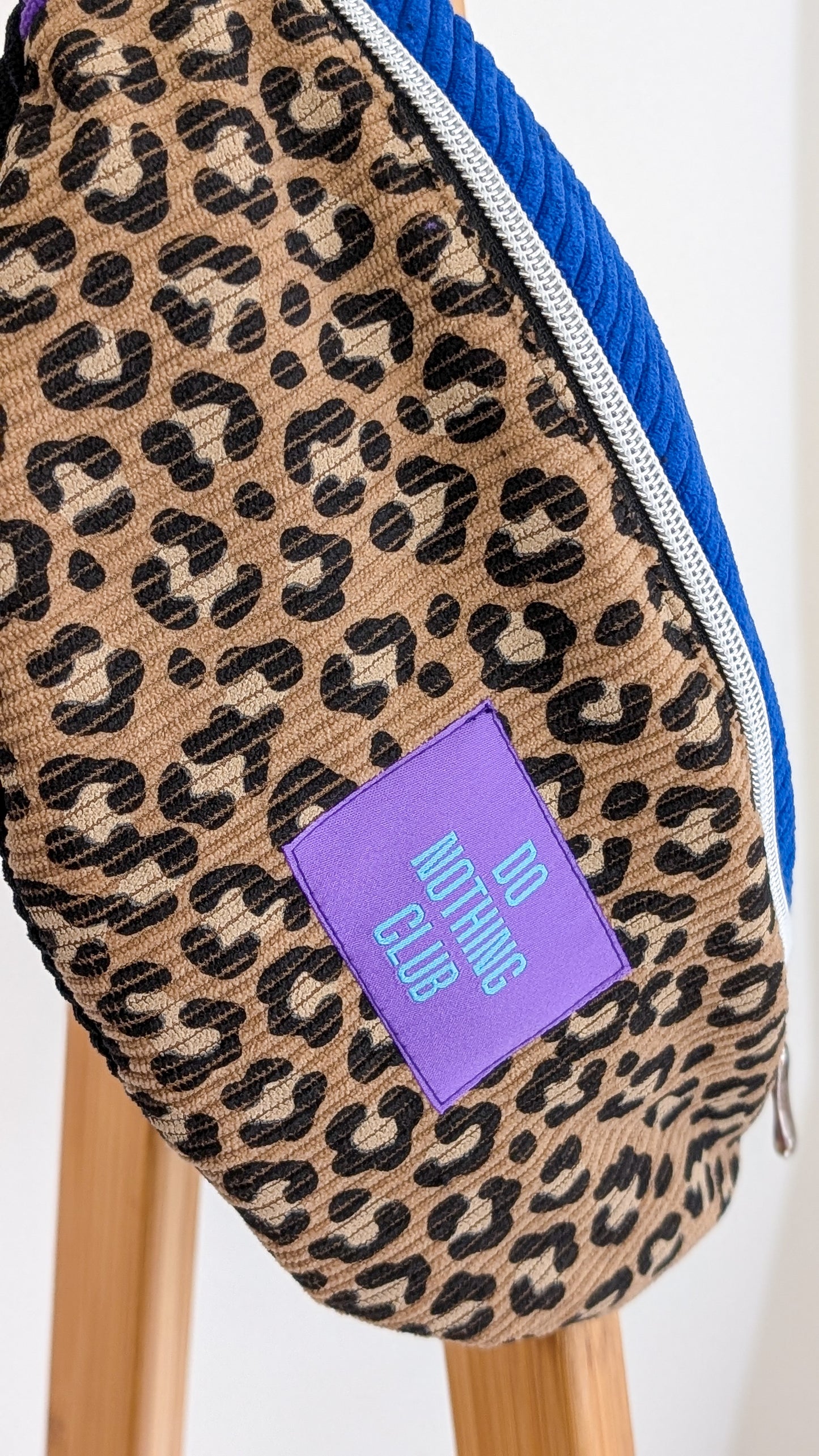 Cord Colourblock Cord Bauchtasche Hipbag Umhängetasche LEO #1