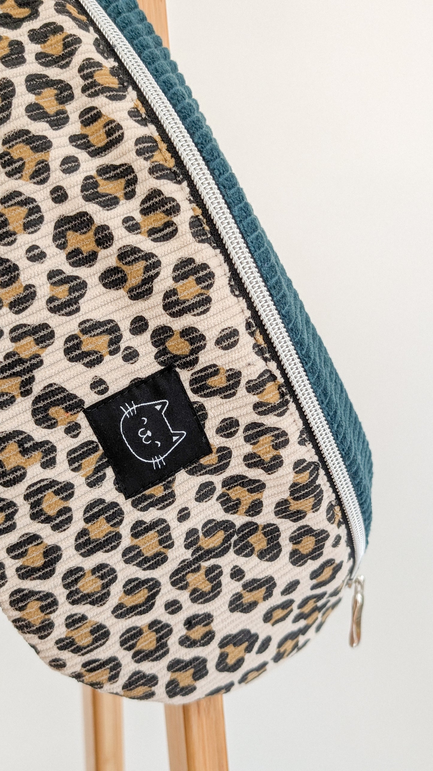 Cord Colourblock Cord Bauchtasche Hipbag Umhängetasche LEO #2