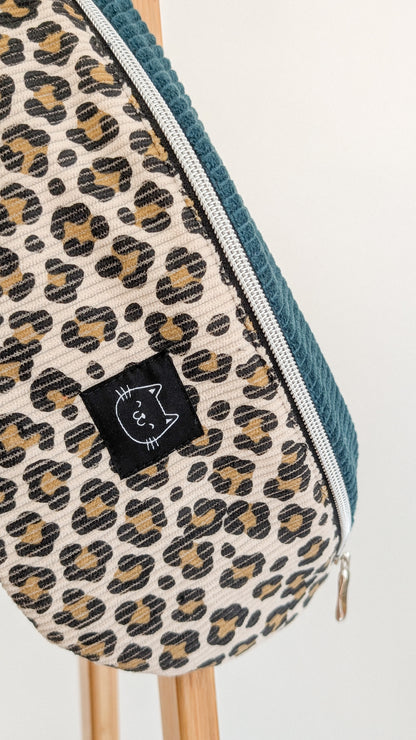 Cord Colourblock Cord Bauchtasche Hipbag Umhängetasche LEO #2