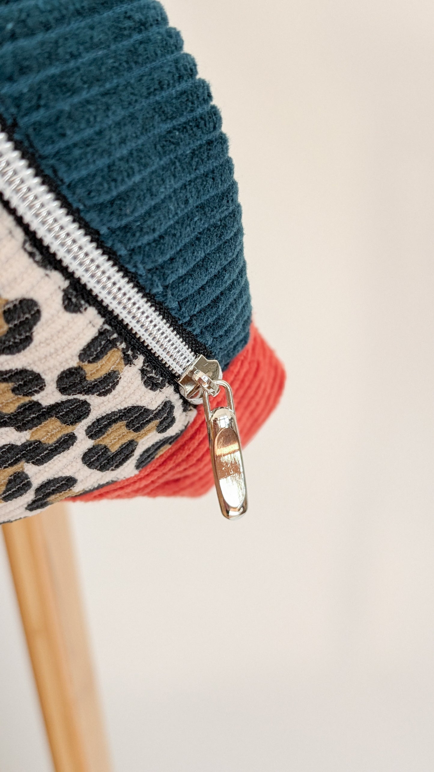 Cord Colourblock Cord Bauchtasche Hipbag Umhängetasche LEO #2