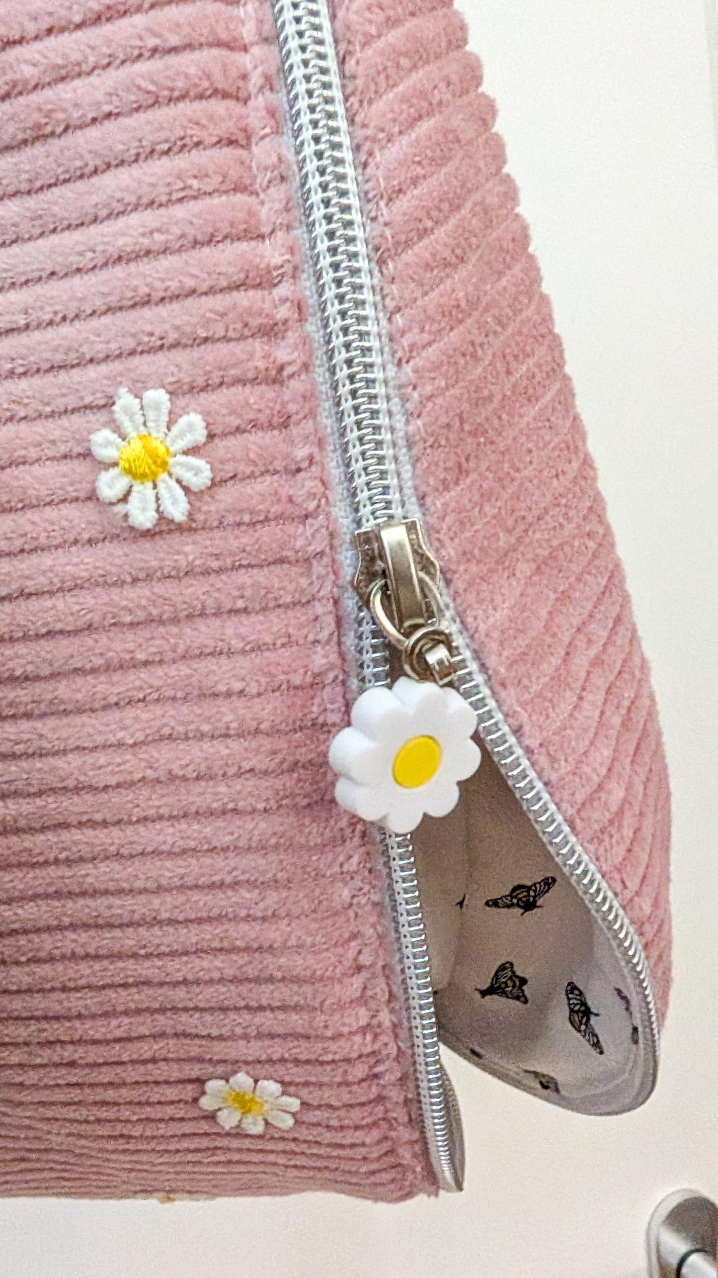 Pastell Cord Hipbag Bauchtasche Daisies - 2 Farben