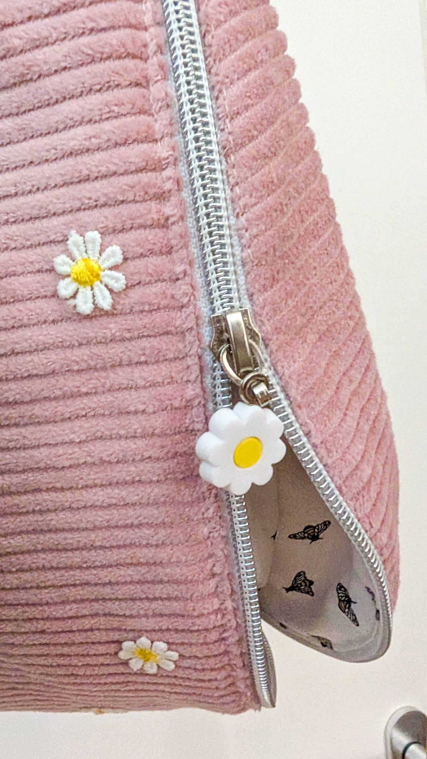 Pastell Cord Hipbag Bauchtasche Daisies - 2 Farben