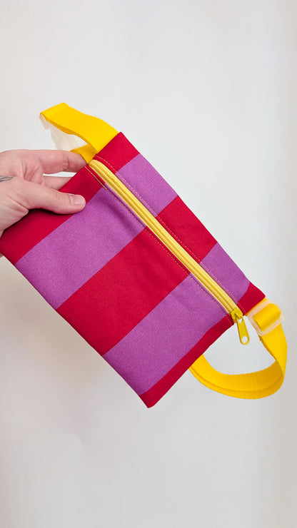 Kiddie Bag - Colorblock STRIPES Kids Bauchtasche für Mama und Kind