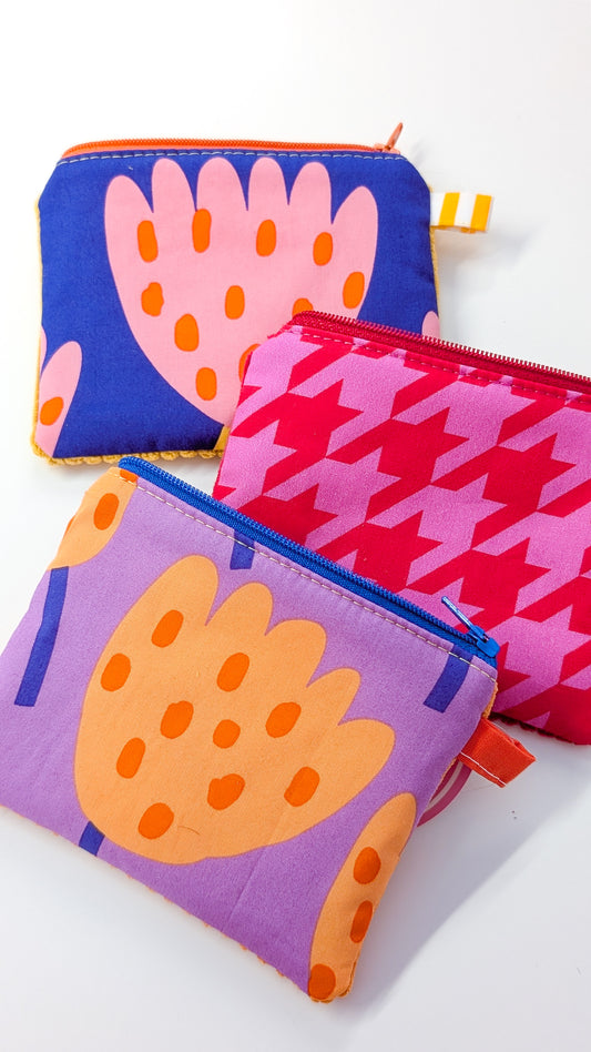 Cord Colorblock Geldbörse Geldbeutel versch. Styles