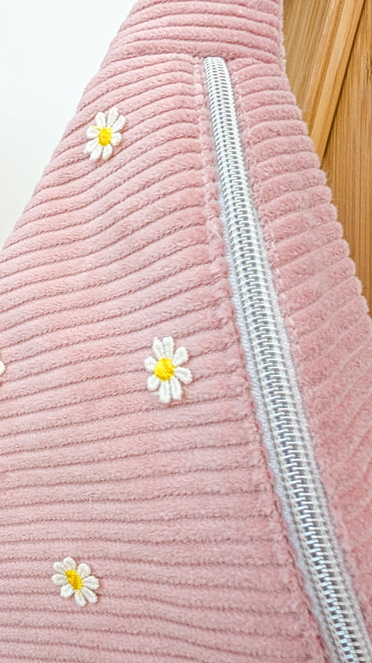 Pastell Cord Hipbag Bauchtasche Daisies - 2 Farben