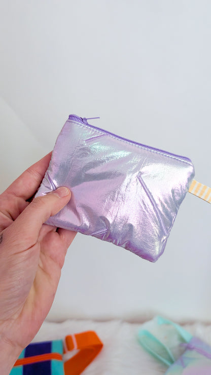 Kiddie Bag - Holografische MERMAID Kids Bauchtasche für Mama und Kind