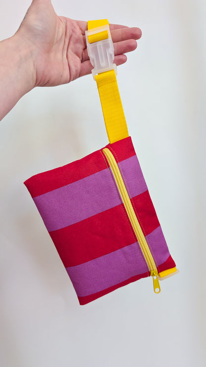 Kiddie Bag - Colorblock STRIPES Kids Bauchtasche für Mama und Kind