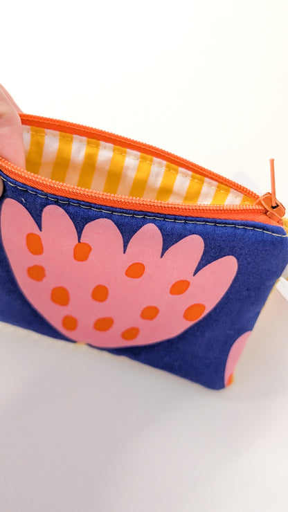 Bunte Cord Colorblock Geldbörse Geldbeutel TULIPS